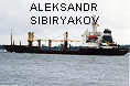 ALEKSANDR SIBIRYAKOV  IMO8603377