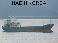 HAEIN KOREA IMO9158771
